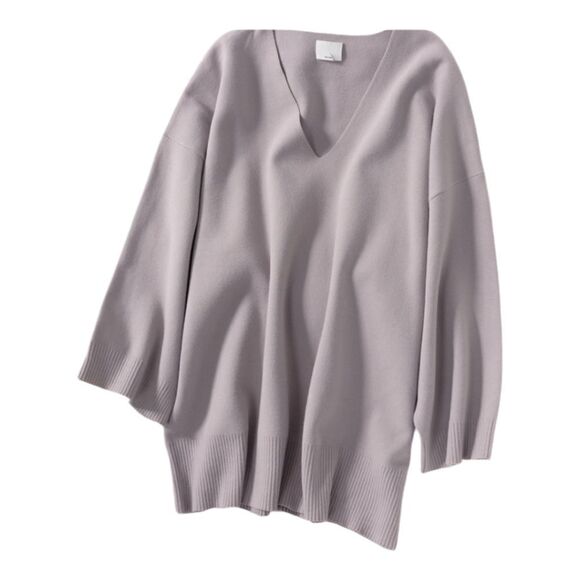 Wilfred lavender peachy soft souvenir sweater v neck size small ( size 1) - Picture 5 of 6